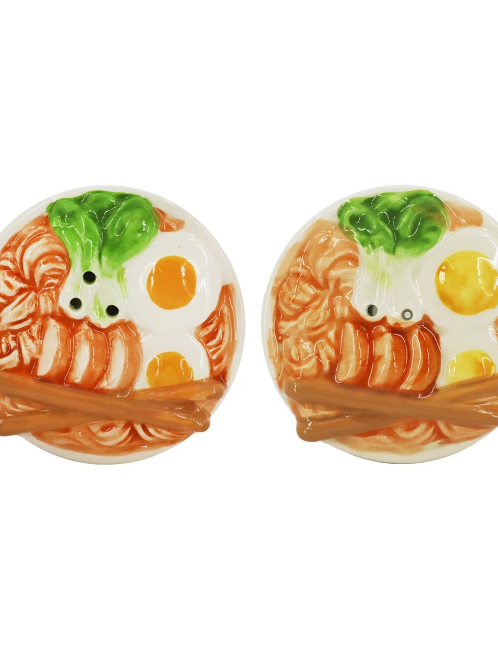 Ramen Bowl Salt & Pepper Shaker Set New in Box